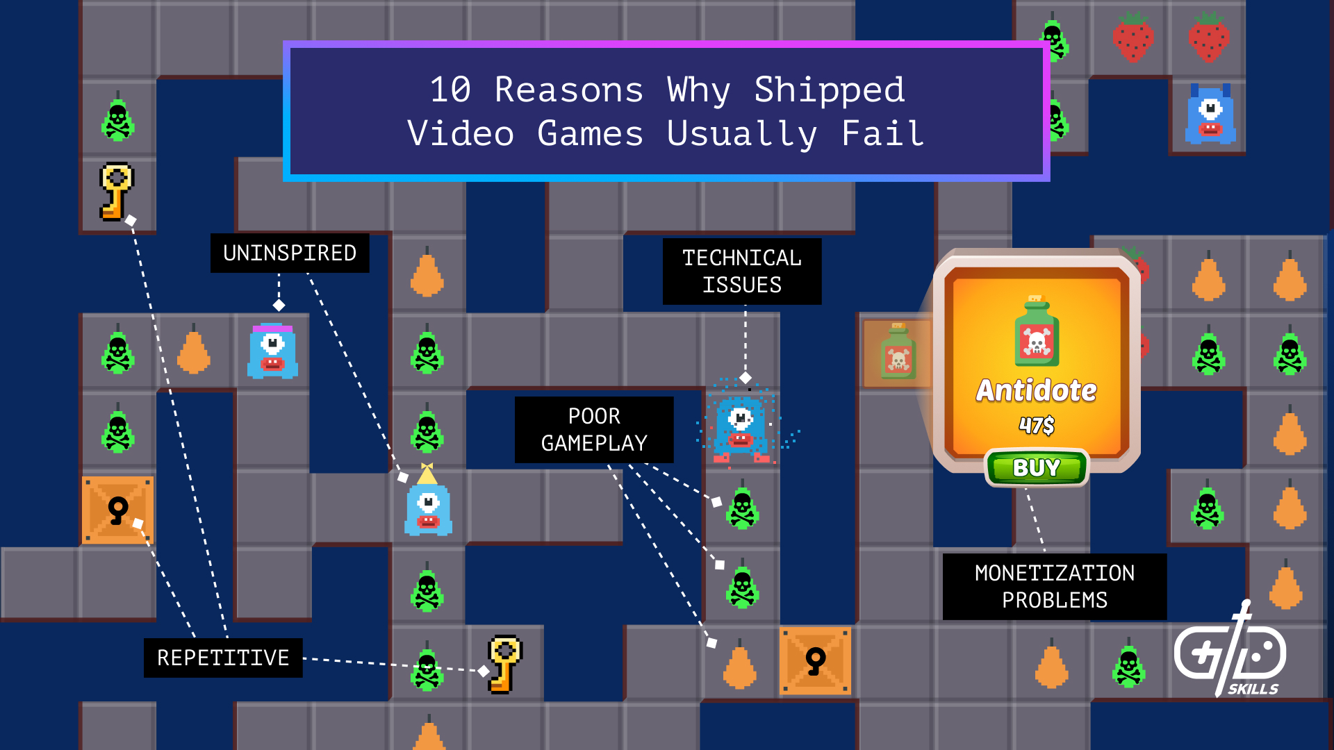 Why Do Shipped Video Games Usually Fail? 10 Reasons from a Game Dev Perspective